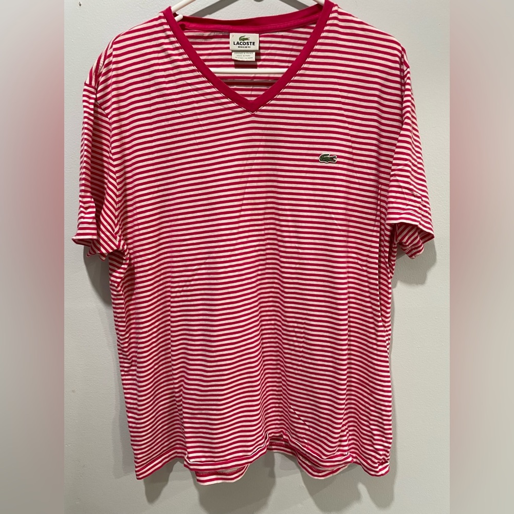 LACOSTE V-Neck Shirt | XXL